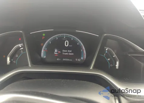 2019 Honda Civic Ex z USA, uszkodzony, nr VIN 19XFC1F3XKE211127